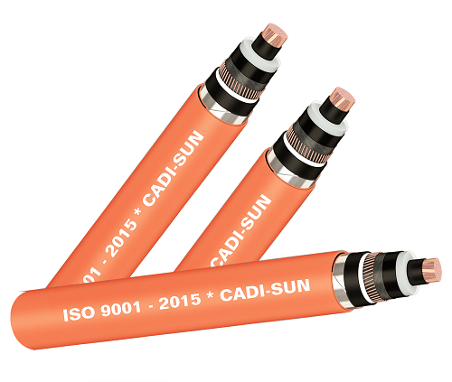 Cáp 1 lõi, màn chắn sợi đồng, giáp băng nhôm 20/35(40.5)kV
